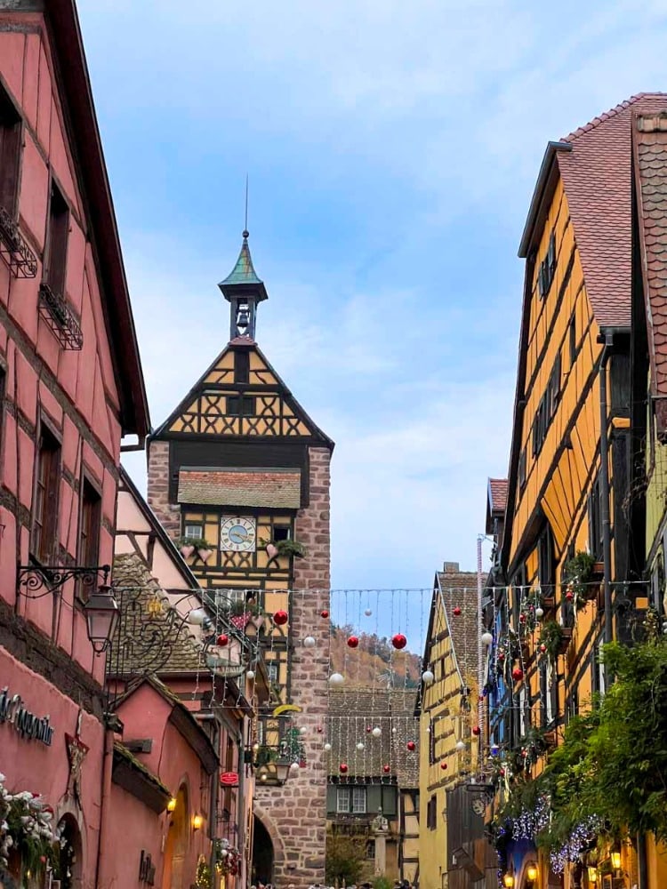 Christmas markets in Riquewihr, France