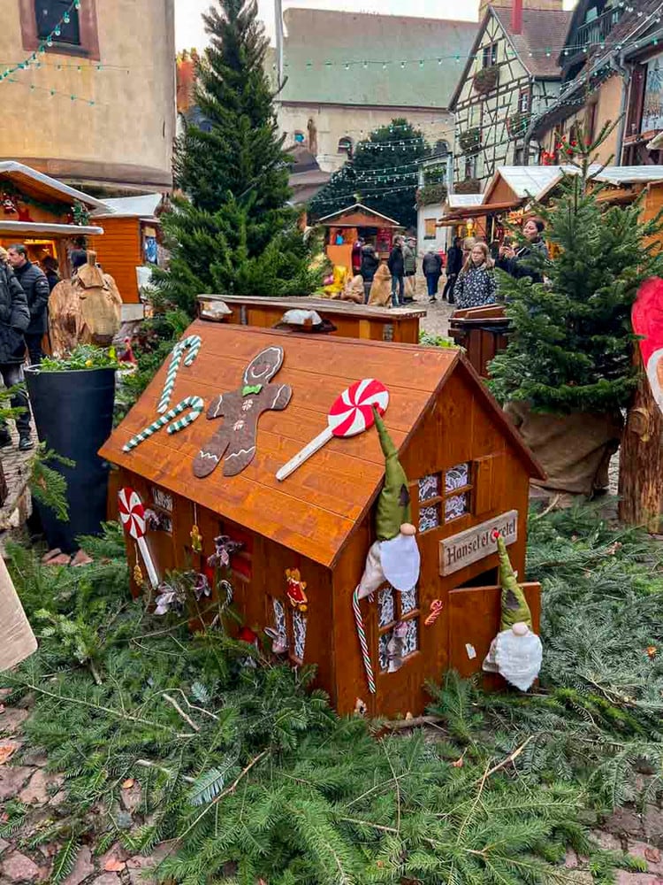 Festive decorations Mulhouse Christmas Markets Alsace France