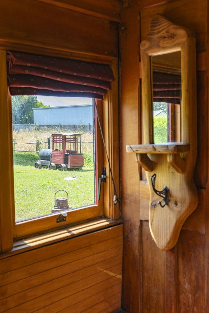 Glamping in South Island Train Carriage
