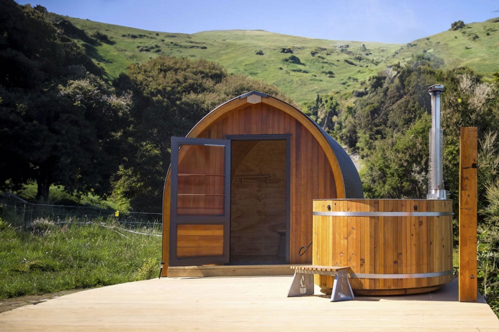 Te Wepu pods glamping Akaroa