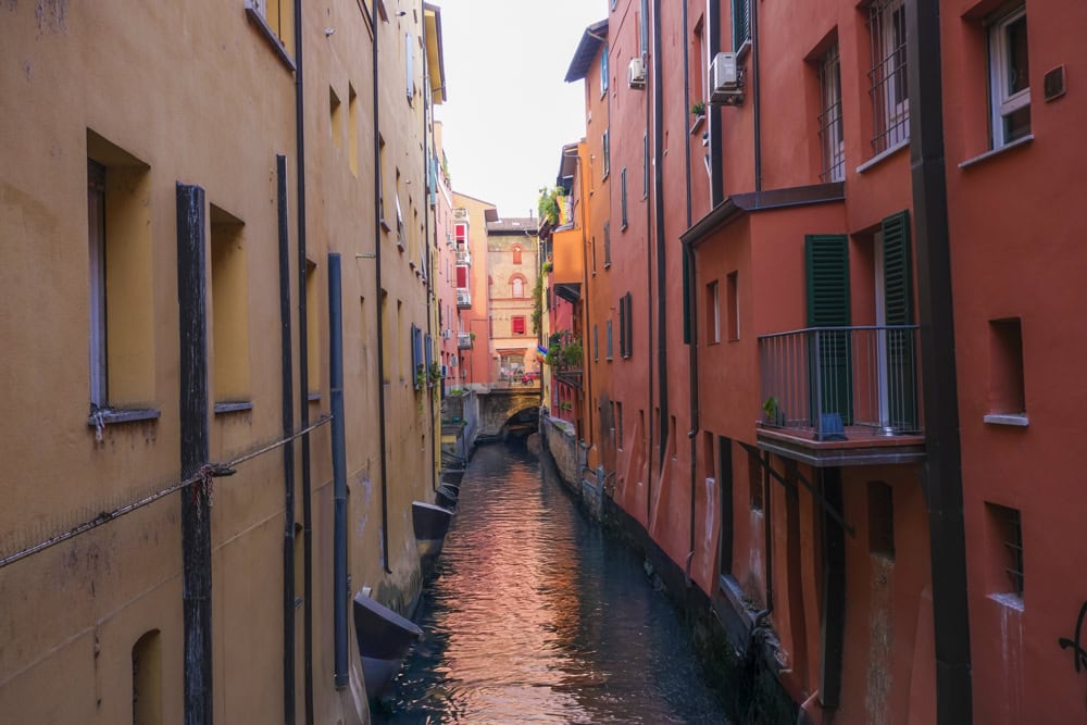 hidden canal bologna italy