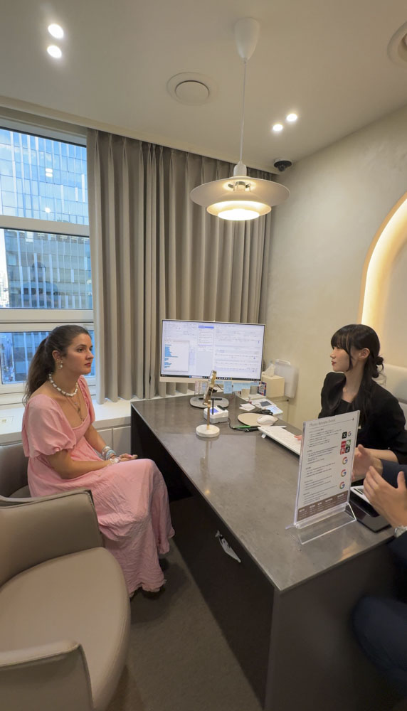 consultation at Korean Skin Clinic: Pria